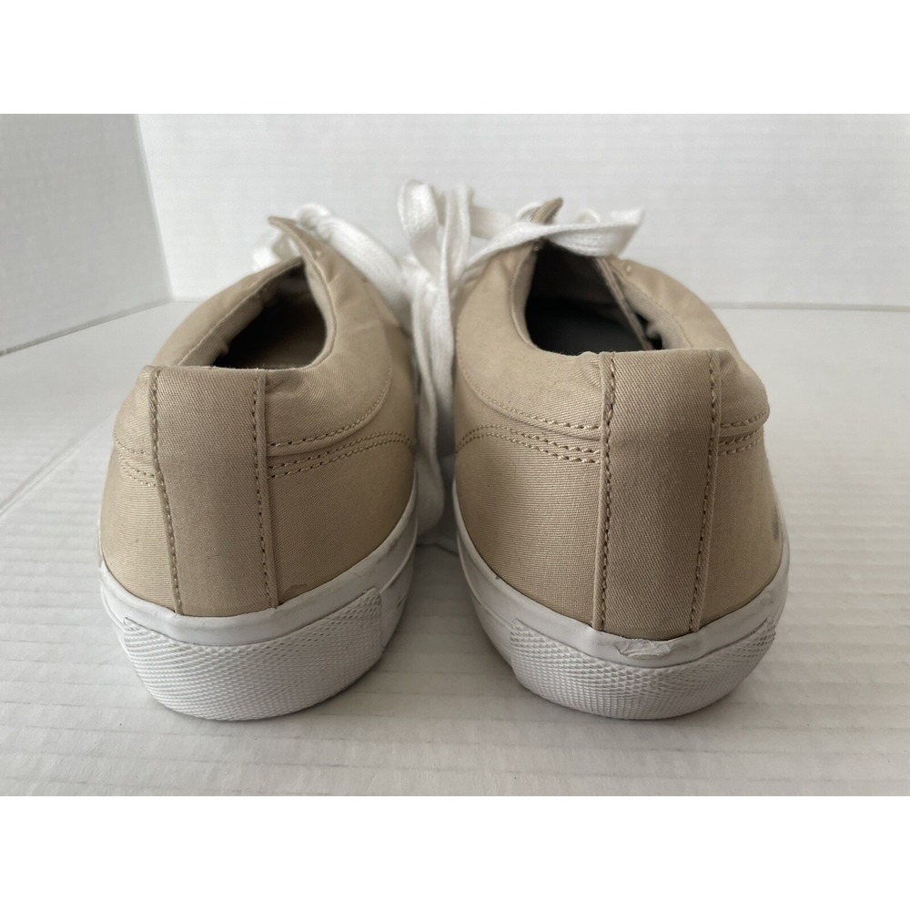 Urban Outfitters Size 8 Khaki Ortholite Canvas Lace Up Mens Sneakers - Picture 5 of 11